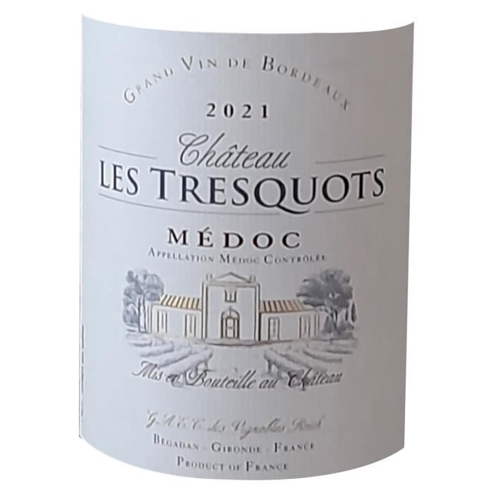 Image secondaire de Château Les Tresquots 2020 Médoc Cru Bourgeois - Vin rouge de Bordeaux