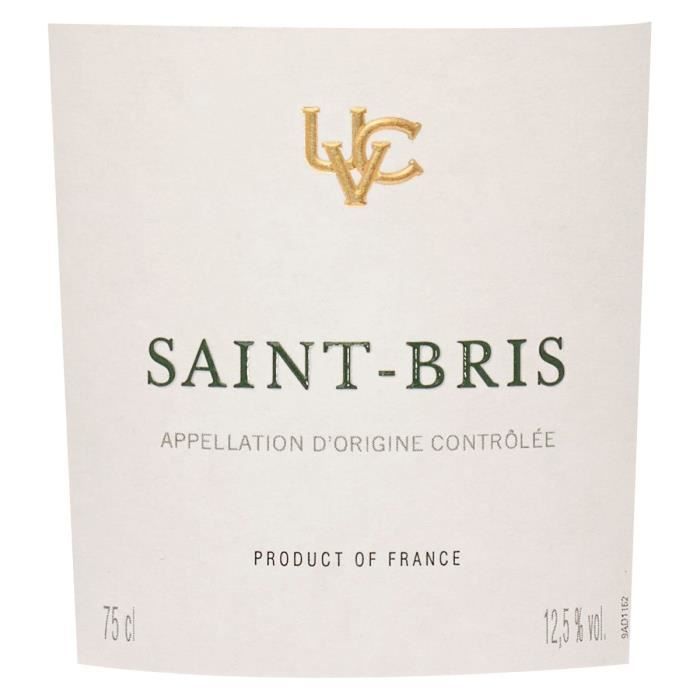 La Chablisienne UVC 2019 Saint-Bris - Vin blanc de Bourgogne