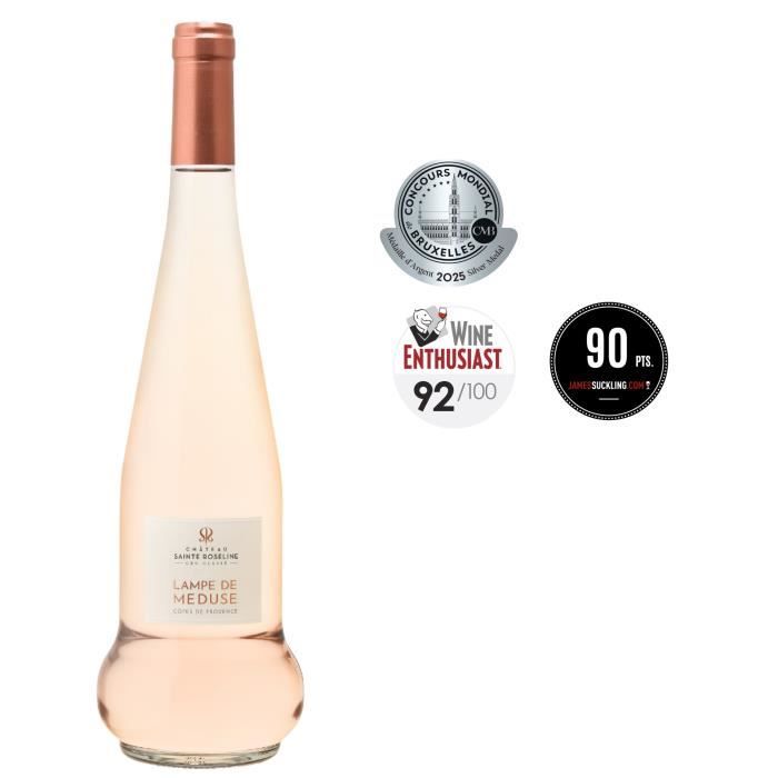 Ch�teau Sainte Roseline Lampe de M�duse Cru Class� 2024 - C�tes de Provence - Vin ros�