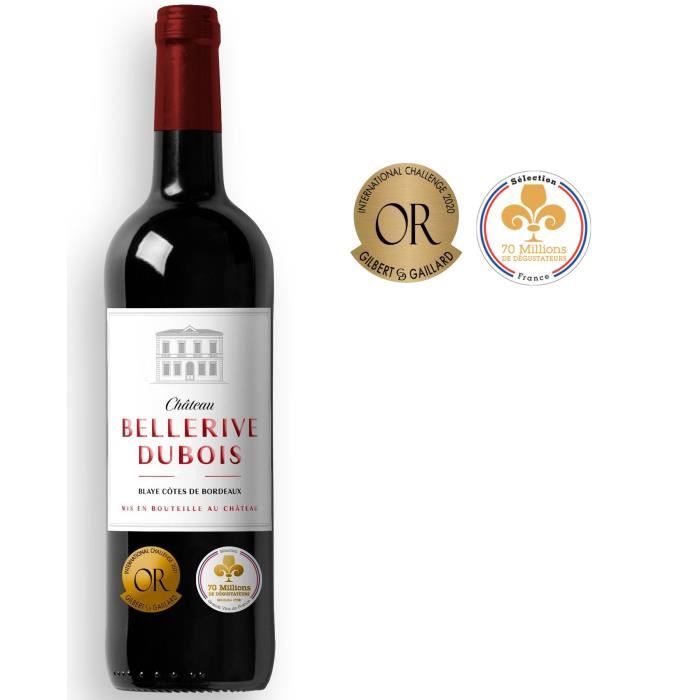 Ch�teau Bellerives Dubois  2022 Blaye C�tes de Bordeaux - Vin rouge de Bordeaux