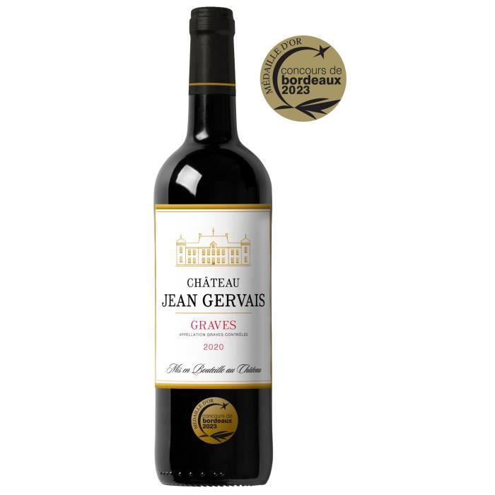 Ch�teau Jean Gervais 2020 Graves - Vin rouge de Bordeaux