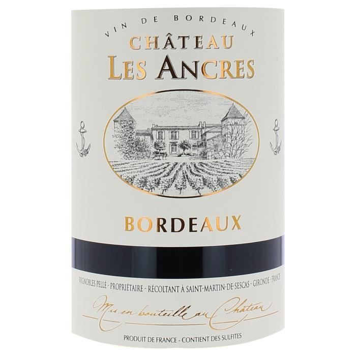 Image secondaire de Châteaux Les Ancres 2020 Bordeaux - Vin rouge de Bordeaux