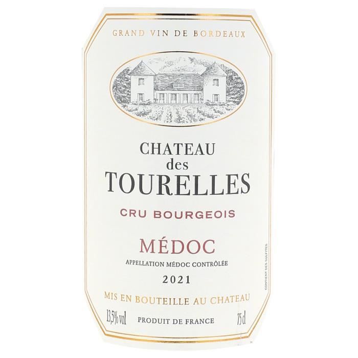 Image secondaire de Château Des Tourelles 2021 Médoc Cru Bourgeois - Vin rouge de Bordeaux