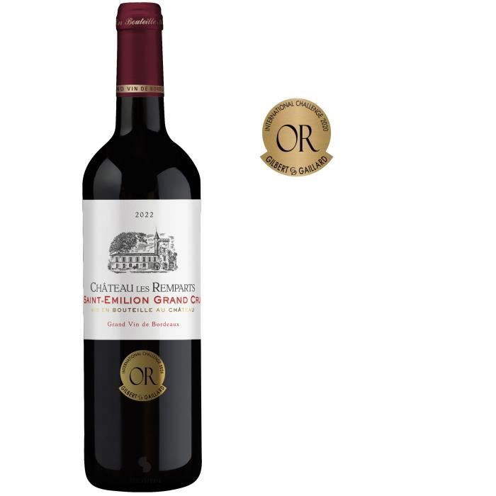 Château Les Remparts 2022 - Vin Rouge Saint-Emilion Grand Cru