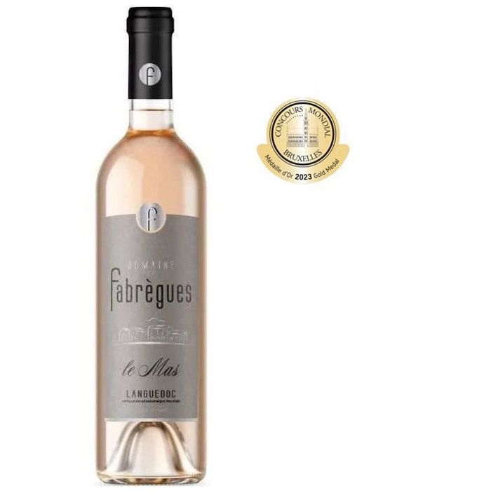 Domaine de Fabregues Le Mas Languedoc - Vin ros� de Languedoc 2023