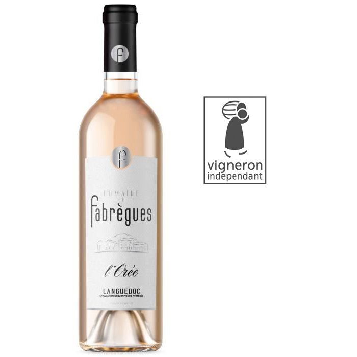 Domaine de Fabregues L'Or�e Languedoc - Vin ros� de Languedoc 2023