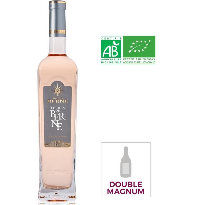 Ch�teau de Berne C�tes de Provence - Vin ros� de Provence - Bio - 3L 2023