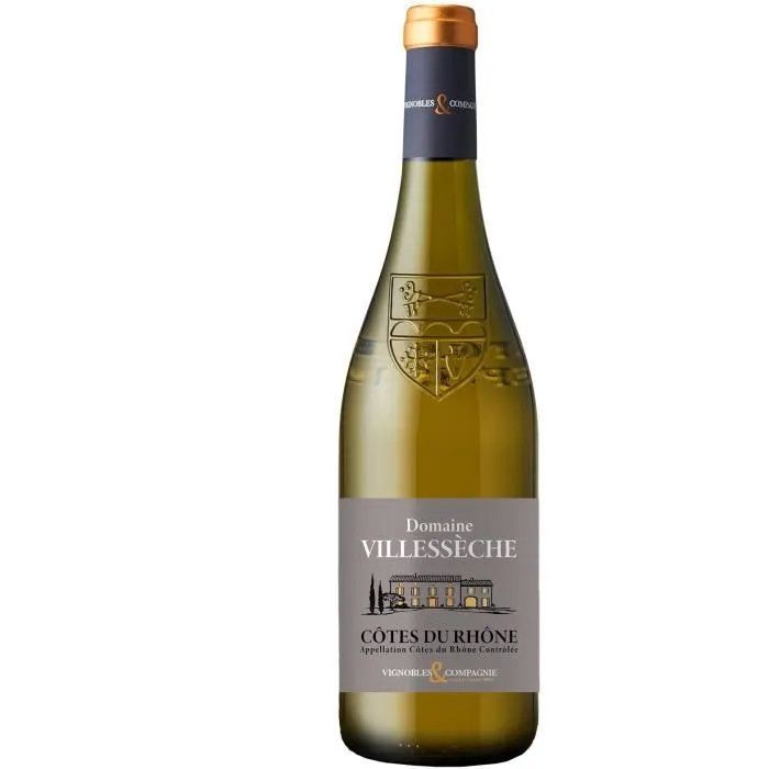 Domaine Villesseche 2024 C�tes du Rh�ne - Vin blanc de la Vall�e du Rh�ne