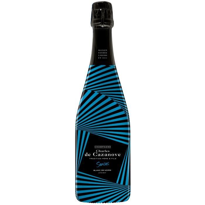 Champagne Charles de Cazanove Blanc de Noirs Extra Brut Senses - 75 cl