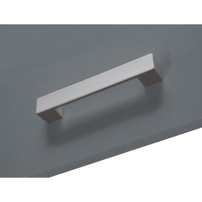 Image secondaire de START Caisson haut de cuisine sur hotte L 60 cm - Gris Brillant