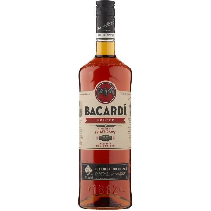 Bacardi Spiced - Rhum ambr� - 35,0% Vol. - 70cl