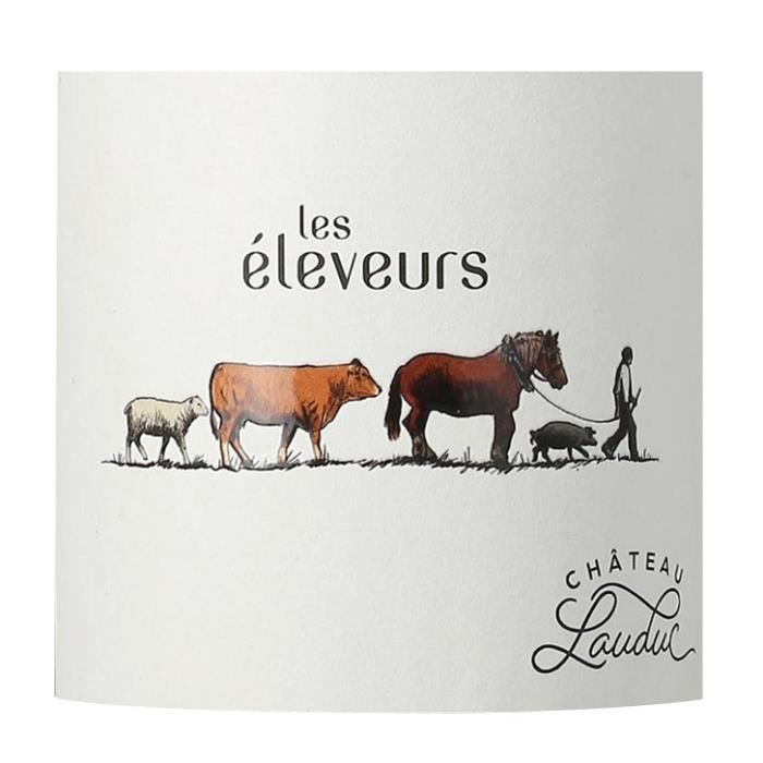 Image secondaire de Château Lauduc Les Éleveurs 2022 - Vin Rouge Bio de Bordeaux