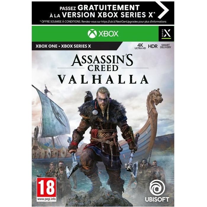 Assassin's Creed Valhalla Edition Standard Jeu Xbox Series X - Xbox One