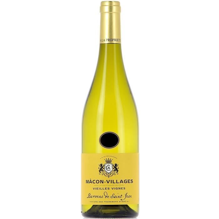 Baronne de Saint-Jean 2022 M�con-Villages Vieilles Vignes - Vin blanc de Bourgogne