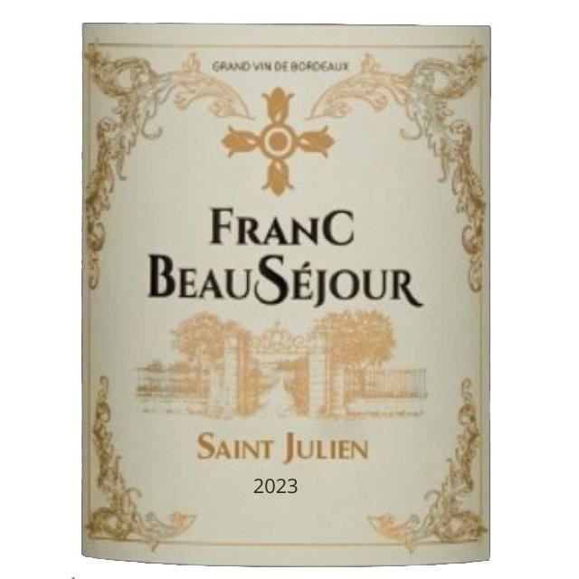 Image secondaire de Franc Beauséjour 2023 St Julien - Vin rouge de Bordeaux