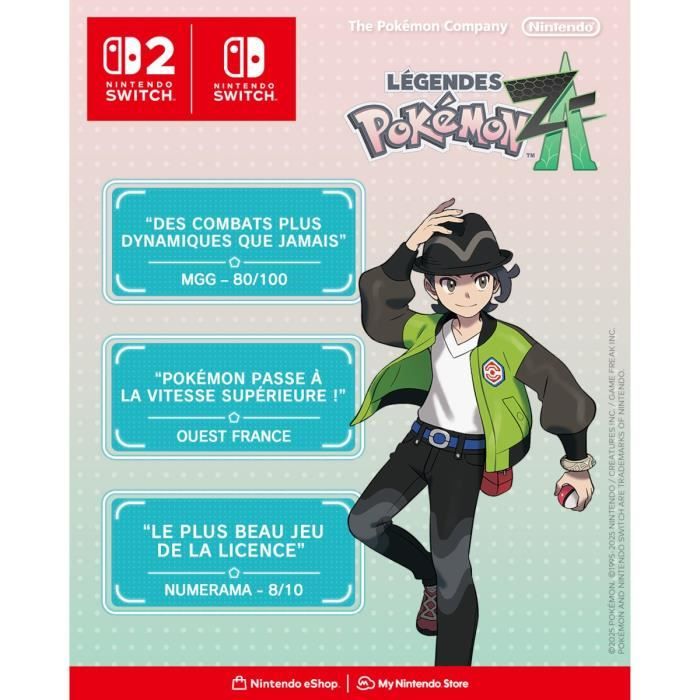 Image secondaire de Légendes Pokémon: Z-A  Jeu Nintendo Switch