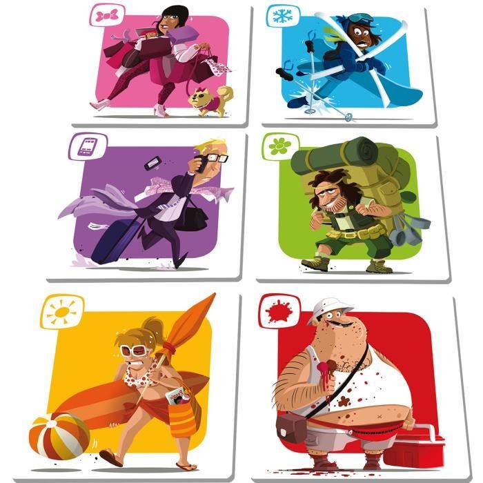 Cocktail Games | Tokyo Train | Jeu de société | a partir de 8 ans | 4 a 8 joueurs | 15 minutes