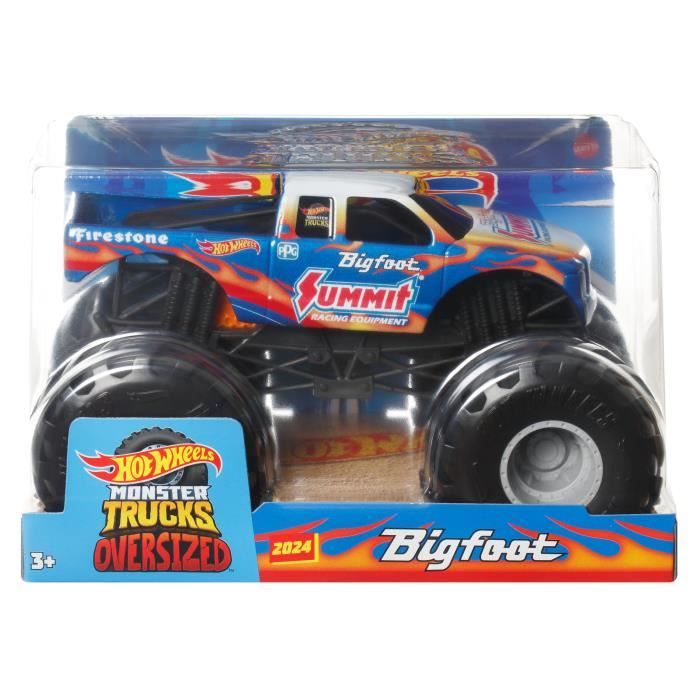 Image secondaire de Hot Wheels - Monster Truck 1:24 (Modele aléatoire) - Petite Voiture - 3 ans et + - Hot Wheels - FYJ83