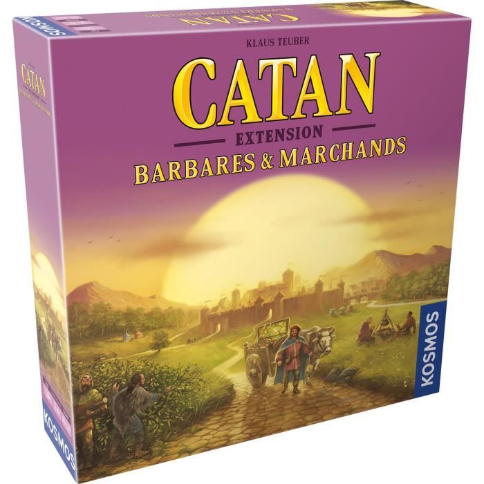 Catan - Expansion: Barbarians & Merchants - Board Game - From 10 years