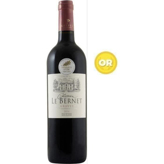 Ch�teau Le Bernet 2014 Graves - Vin rouge de Bordeaux