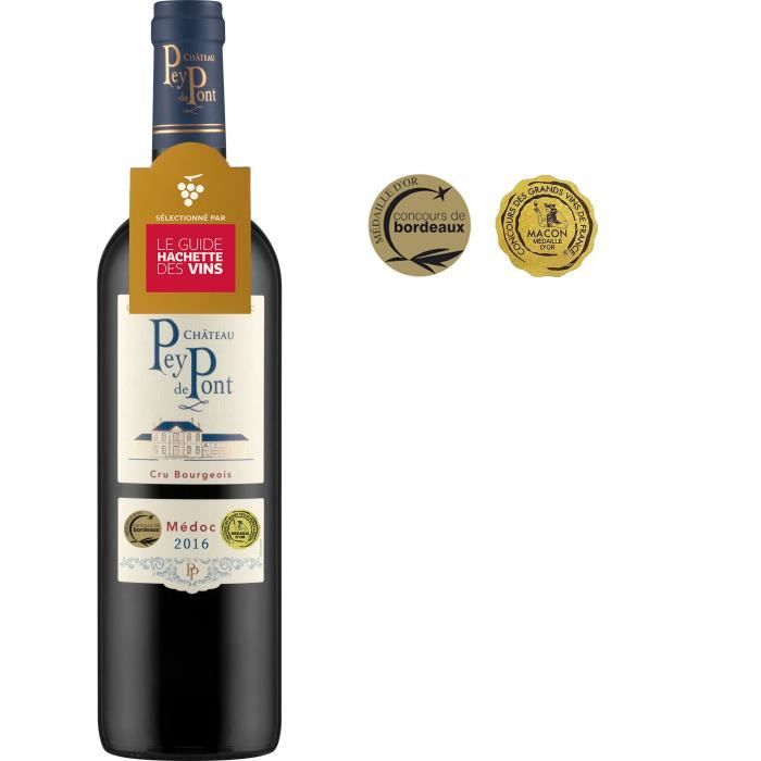 Château Pey de Pont 2016 - Vin Rouge Médoc Cru Bourgeois