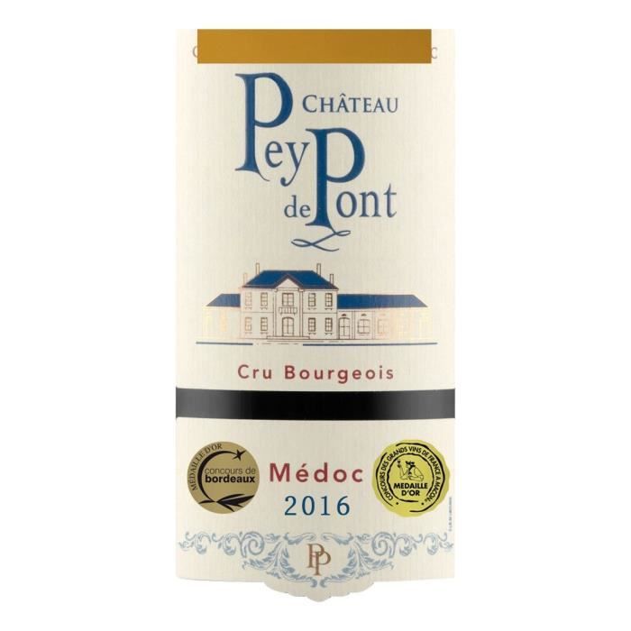 Image secondaire de Château Pey de Pont 2016 - Vin Rouge Médoc Cru Bourgeois