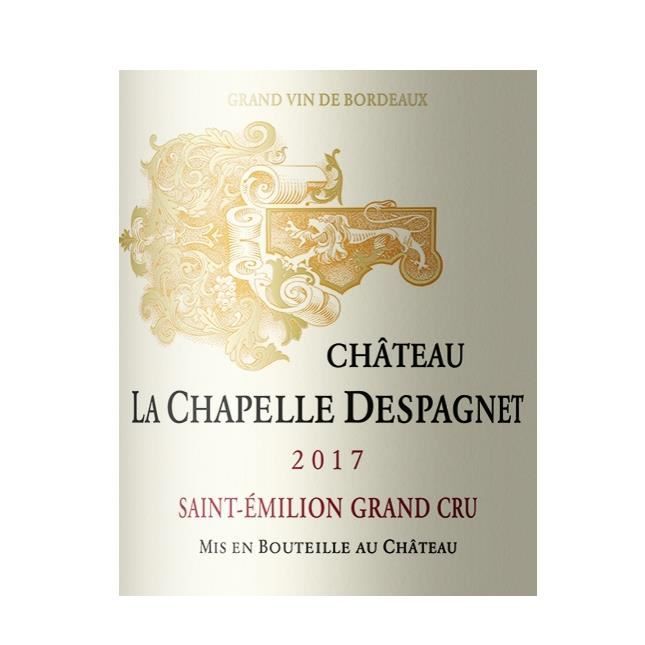 Château La Chapelle d'espagnet 2017 Saint-Emilion Grand Cru - Vin rouge de Bordeaux