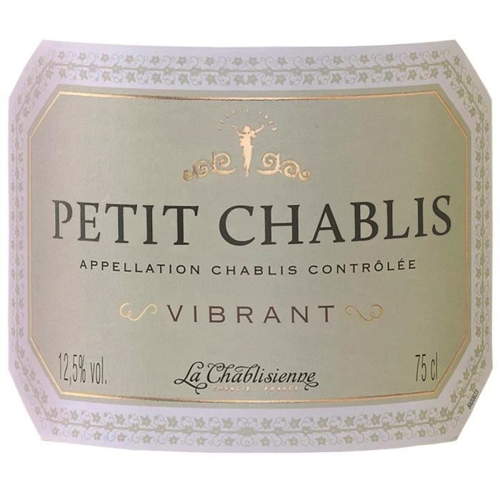 Vibrant 2017 Petit Chablis - Vin blanc de Bourgogne