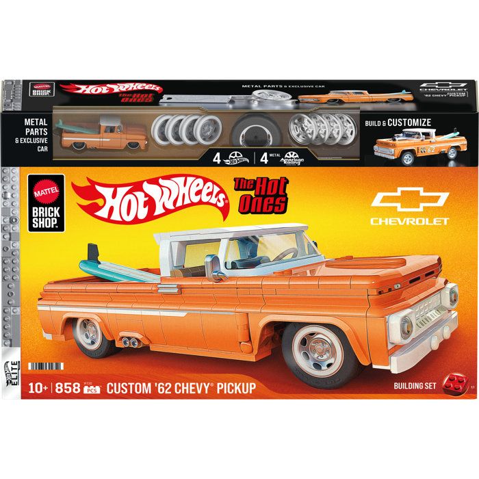 Image secondaire de Coffret de Construction Custom Chevy Pickup 1962 - MEGA
