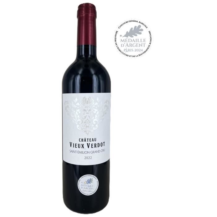 Ch�teau Vieux Verdot 2022 Saint-Emilion Grand Cru - Vin rouge de Bordeaux