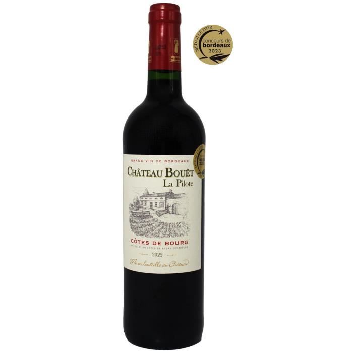 Château Bouet la Pilote 2022 - Vin Rouge Côtes-de-Bourg