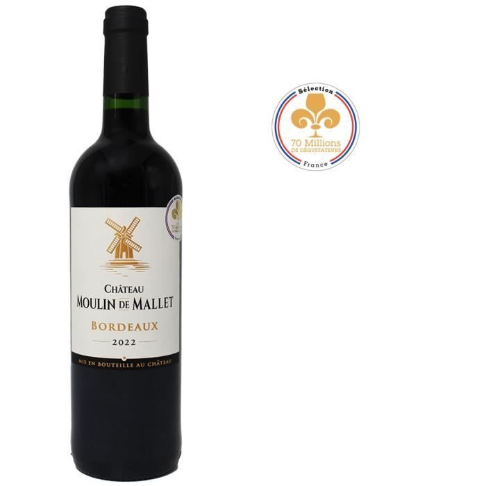 Ch�teau Moulin de Mallet 2022 Bordeaux - Vin rouge de Bordeaux