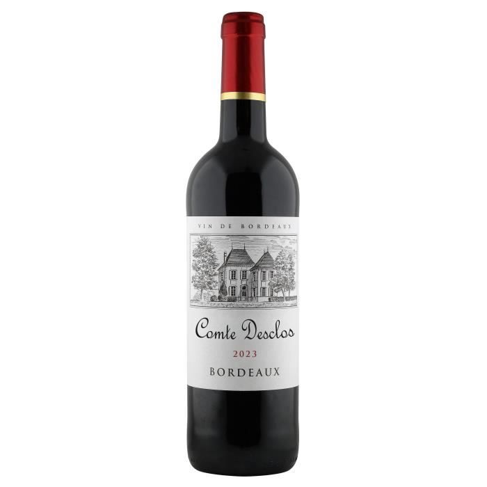 Comte Desclos 2023 - Vin Rouge de Bordeaux AOP 75 cl