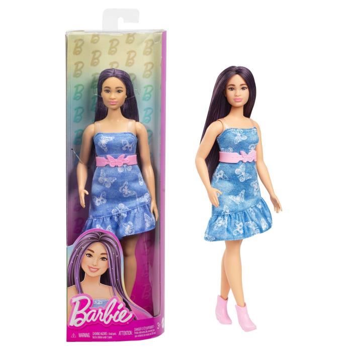 Poupée Barbie Fashionistas Robe Azur Papillon