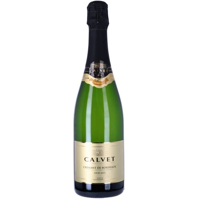 Calvet 2023 Crémant de Bordeaux Blanc Demi-Sec