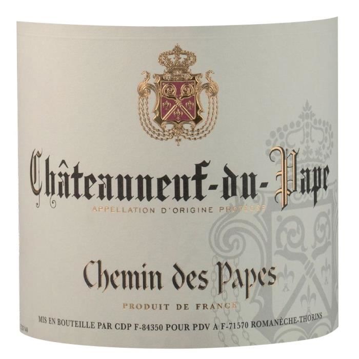 Image secondaire de Chemin des Papes 2023 - Vin Rouge Châteauneuf-du-Pape 75 cl