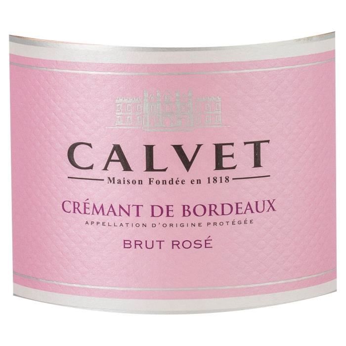 Image secondaire de Calvet 2023 Crémant de Bordeaux Rosé Brut