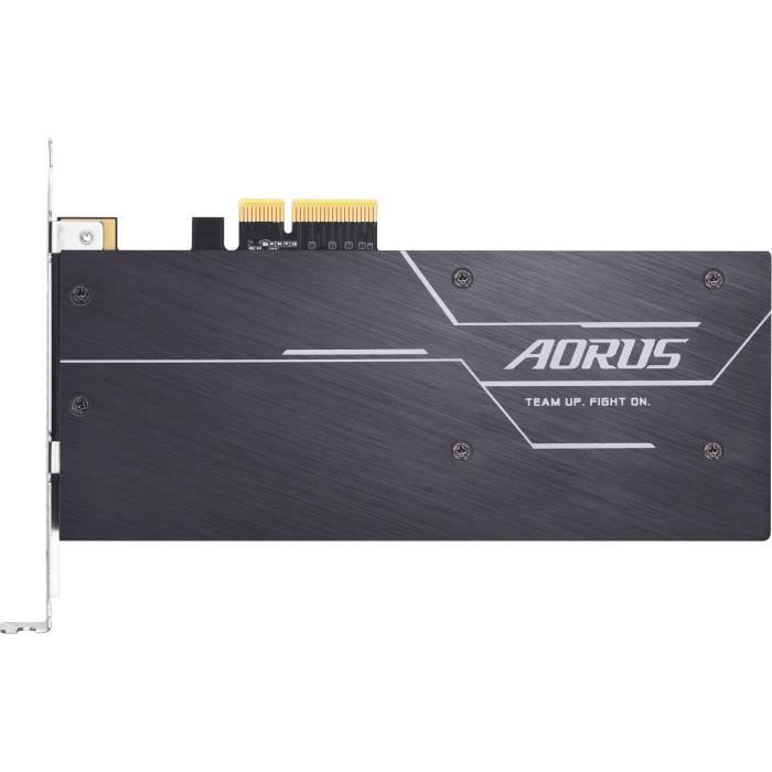 GIGABYTE - SSD Interne - Aorus RGB - 512Go - PCI Express (GP-ASACNE2512GTTDR)