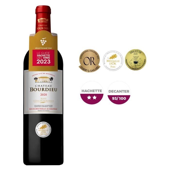 Ch�teau Bourdieu 2020 Blaye C�tes de Bordeaux - Vin rouge de Bordeaux
