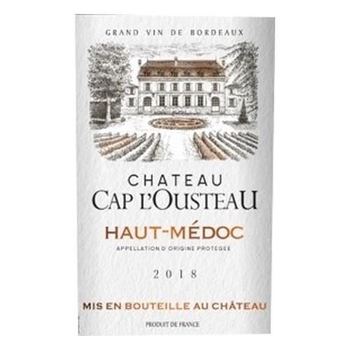 Château Cap l'Ousteau 2018 Haut-Médoc - Vin rouge de Bordeaux