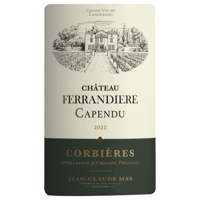 Image secondaire de Château Ferrandiere Capendu 2022 Corbieres - Vin de rouge Languedoc
