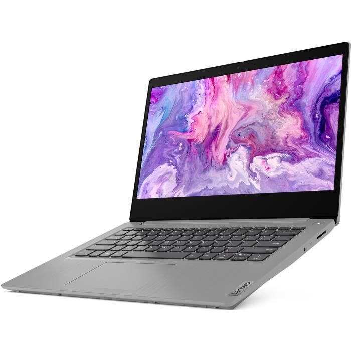 PC portable Ultrabook - LENOVO IdeaPad 3 14ADA05 - 14''FHD - RYZEN 5 3500U - RAM 8Go - 512Go SSD -AMD Radeon Vega 8 - Win10 - AZERTY