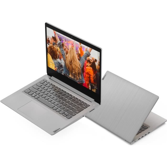 PC portable Ultrabook - LENOVO IdeaPad 3 14ADA05 - 14''FHD - RYZEN 5 3500U - RAM 8Go - 512Go SSD -AMD Radeon Vega 8 - Win10 - AZERTY