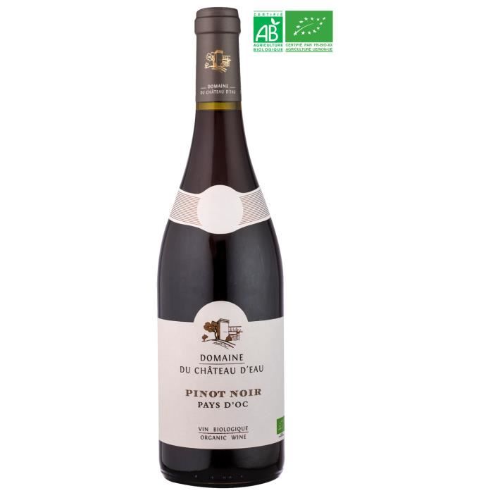 Domaine du Ch�teau d'Eau Pays d'Oc Pinot Noir - Vin rouge de Languedoc-Roussillon - Bio 2022