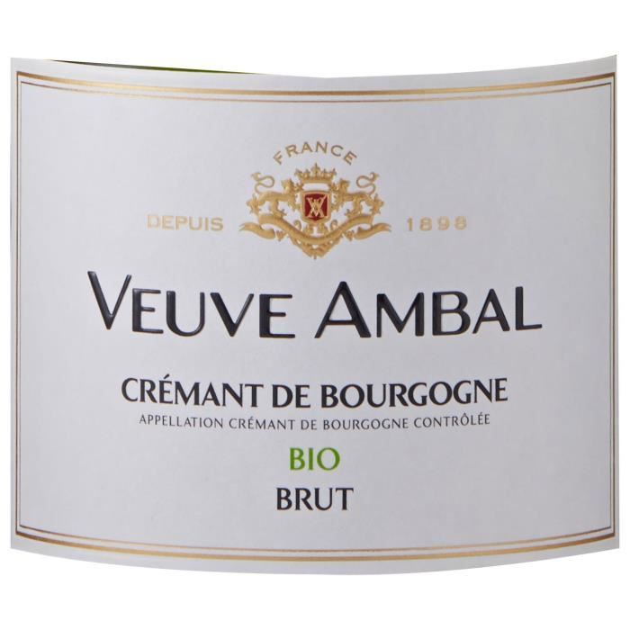 Veuve Ambal Cuvée Nature Bio - Crémant de Bourgogne