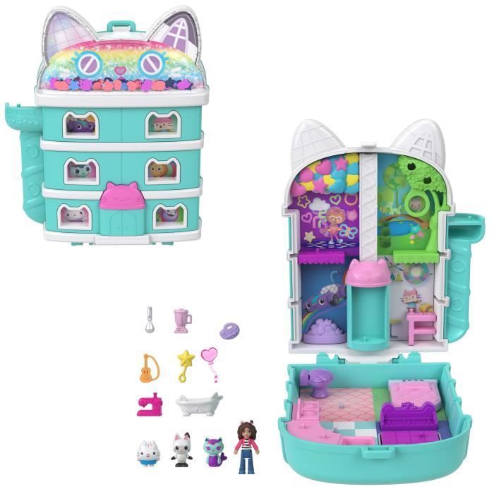 Polly Pocket - Coffret Gabby et la maison magique - 9 accessoires - Polly Pocket - JFV02