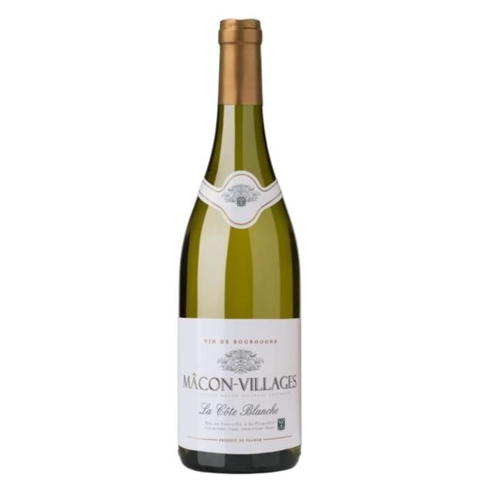 Cave de Lugny Mâcon-Villages - Vin blanc de Bourgogne