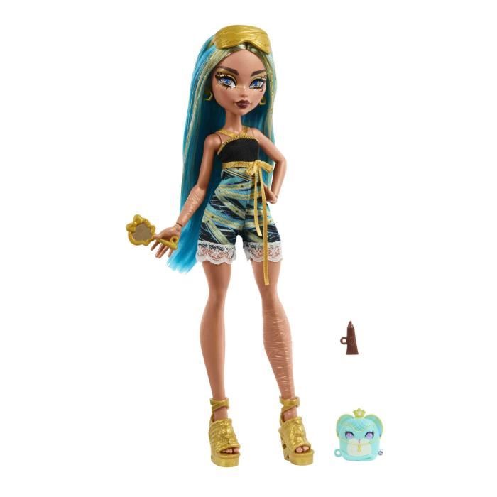 Image secondaire de Monster High-Secrets Enfouis-Coffret Poupée Soirée Pyjama Terrifiante - 4 ans+- HYV64