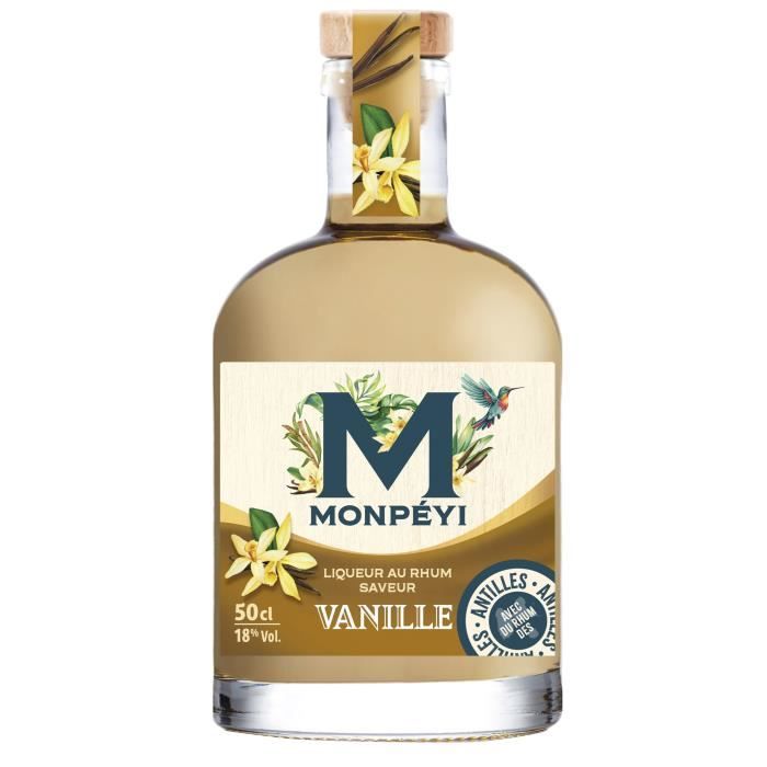Monp�yi - Rhum arrang� - Gourmand Vanille - 18,0% Vol. - 50 cl