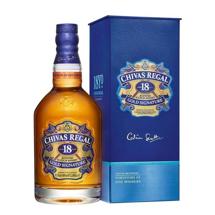 Image secondaire de Trio Chiva Regal - 12 - XV et 18 ans - Whisky Ecossais - 40,0% Vol. - 3x70cl